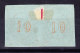 Griechenland - 10 Lepta Orange Auf Bläulich In Paar - - Used Stamps