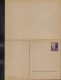 Germany/DDR - Double Private Postcard,with Paid Answer, Unused  - PP,6 Pf,dunkelviolett,Nobelpreis G.Hauptmann - 2/scans - Cartes Postales Privées - Neuves