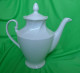 Vintage Latvia USSR Soviet Pottery Porcelain Large White Tea Pot - Other & Unclassified