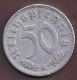 DEUTSCHES REICH 50 REICHSPFENNIG 1942 G KM# 96 Swastika - 50 Reichspfennig