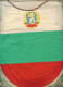 W168 / SPORT - Wrestling Lutte Ringen 1980 - 22.5 X 30 Cm. Wimpel Fanion Flag Bulgaria Bulgarie Bulgarien Bulgarije - Autres & Non Classés