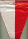 W186 / SPORT - TENNIS - KINGS CUP - SCHWEIZ - BULGARIA 1978 - 29 X 38 Cm. Wimpel Fanion Flag Switzerland Suisse Schweiz - Autres & Non Classés