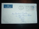 LETTRE PAR AVION POUR LA FRANCE TP 1 DOLLAR OBL.MEC. 7 DEC 1960 KOWLOON + THE HONGKONG &amp; SHANGHAI HOTEL - Covers & Documents