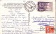 HAUTE LOIRE - MONASTIER SUR GAZEILLE LE 25-7-1955 AVEC TAXE 10F GERBE. - 1859-1959 Cartas & Documentos