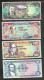 [NC] JAMAICA - BANK Of JAMAICA - 10 / 20 / 50 / 100 DOLLARS - LOT Of 4 DIFFERENT BANKNOTES - Giamaica