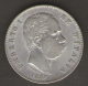 ITALIA 1 LIRA 1887 UMBERTO I AG SILVER - 1878-1900 : Umberto I