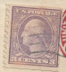 ETATS-UNIS -1918 - LETTRE ENTIER POSTAL 2 Ct ROUGE + COMPL D´AFFRANCHISSEMENT Avec N° 169 F- DE NEW YORK POUR LAUSANNE - - 1901-20