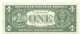 USA $1 Silver Series 1957B Fr1621 UNC (handling Mark) - Silver Certificates (1928-1957)