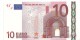 Germany Letter X EUR 10 Printercode E002 Tichet UNC - 10 Euro