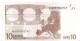 Germany Letter X EUR 10 Printercode E002 Tichet UNC - 10 Euro