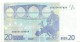 France Letter U EUR 20 Printercode L017F1 Duisenbeg Crisp Circulated - 20 Euro