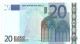 France Letter U EUR 20 Printercode L068B2 Trichet UNC - 20 Euro