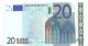 France Letter U EUR 20 Printercode L072G2 Trichet UNC - 20 Euro