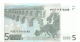 Netherlands Letter P EUR 5 Printercode G001 Duisenbeg UNC - 5 Euro