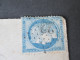 Brief Paris Taitbout Nach Ribecourt 5 Stempel / Five Cancels. Gebrauchsspuren!!!!!! - 1871-1875 Ceres