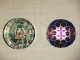 PISAPAPELES DE CRISTAL (UNA CON BUDA Y OTRA CON UN MANDALA) - Glass Paperweight - Presse-papiers