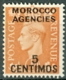 Grossbritannien Marokko König Georg VI. 5 C. + 10 C. + 15 C. Ungebraucht - Nuevos