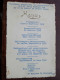 5 Jarig Huwelijk Kamiel De Bruyne Reyns ** MENU ** St. Niklaas 14 Feb 1943 ( Details Zie Foto ) ! - Menus