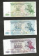 TRANSNISTRIA - 50 / 500 / 1000 ROUBLES (1993) - LOT Of 3 DIFFERENT BANKNOTES - Andere - Europa