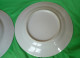 Vintage Latvia Riga USSR Soviet  RPR ? - Set Of 2 Plates W. Blue Trim - Other & Unclassified