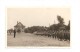 Carte Photo  :Militaria : 67 - Strasbourg ? : Militaires Dans Une Cour : Gradé Saluant Le Régiment  - Fanfare - Drapeau - Caserme