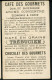 Café Des Gourmets, Chromo Lith. J. Minot VM3-74, Enfants, Le Retour De La Fête - Tea & Coffee Manufacturers