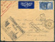 FRANCE - N° 888 / LETTRE AVION ST ESTEVE LE 30/9/1950, POUR ST PIERRE & MIQUEL, 1ére LIAISON AERIENNE FRANCE CANADA - TB - Primeros Vuelos