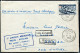 FRANCE - N° 938 / LETTRE AVION DE GENNES LE 11/4/1953, 1ére LIAISON PARIS ABIDJAN PAR AVION A REACTION - SUP - Premiers Vols