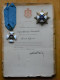 Delcampe - ORDER OF THE NORMAN CROWN OF ALTAVILLA GRAND OFFICIER W/ DIPLOME - Italie