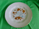 Vintage USSR Latvia Porcelain Riga Factory RPR Salad Plate Floral P. Gold Trim - Other & Unclassified