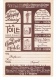 ELBOEUF  -  Carte Commerciale Pour Visite  - Manufactures De Chemiserie, Toile…. - Cartes De Visite