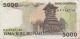 5000 Lima Ribu Rupiah 1986, Banknote Indonesien - Indonesien