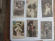 Delcampe - Lot De 108 Cartes Postale Ancienne CPA>Fête -Voeux -amour-couple-femme-nouvel An-pâques1er Avril-déclaration Etc. - 100 - 499 Postcards