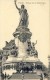 CPA -  PARIS, Statue De La République  - 2 Scans - Statues