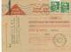 Lot De  6 Cartes Postale De  Remboursement  Bureau De Barran Gers  Timbres Divers 1951 à 1952 - Autres & Non Classés