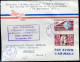 FRANCE - N° 1487 + 1488 / LETTRE AVION DE PARIS LE 19/9/1966, 1ére LIAISON PAR BOEING 707 PARIS CHANGHAI - TB - Primeros Vuelos
