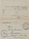 FELDPOFTBRIEF, KAIS DEUTSCHE, FELDPOSTSTATION, 1917, WW1 - WW1