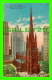 NEW YORK CITY, NY - TRINITY CHURCH, BROADWAY AND WALL STREET - IRVING UNDERHILL - MANHATTAN POST CARD PUB. CO - - Kirchen