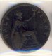 MONNAIE ANGLAISE   VICTORIA  BUSTE AGE  1901 #  1/2  HALF DEMI PENNY # - Other & Unclassified