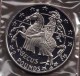 GIBRALTAR 2,8 ECU 2 POUNDS 1992 Knight On Horseback QEII  PROOF - Gibraltar