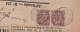 1903.1905.1906, 3 JOURNAUX COURRIER DE L'AIN, TARIF  4C, 4C, 6C, ST JULIEN/S/REYSSOUZE Pour PARIS/ 6000 - Journaux