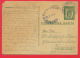 145812 / 1 Lev - FERDINAND - Occupation Gevgelija  31.5.1944 Macedonia Macedoine  Stationery Entier Bulgaria Bulgarie - Postkaarten