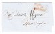 Schiffs-Stempel  "NEVA 25.Jul.1860" Constantinople-Marseillle "Paquebot De La Meditérrannée" - ...-1858 Prephilately