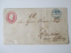 Hannover Ganzsachenumschlag U 5??  1859 ? Blauer Stempel Harburg - Hanover