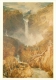 Turner, JMW  The Great Falls Of The Reichenbach Cecil Higgins Art Gallery Bedford Art Postcard - Paintings