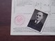 HOEVEN Théodore Nationale Kas Voor Oorlogspensioenen Anno 1934 / Met Pasfoto ( Zie Foto´s Voor Details) ! - Documenti