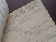 Delcampe - HOEVEN Théodore Nationale Kas Voor Oorlogspensioenen Anno 1940/41 - 2 Stuks Docu ( Zie Foto´s Voor Details) ! - Documenti