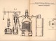 Original Patent - M. Boulton In Tew / Oxford , 1884 , Steam Engine , E. Perrett In Westminster !!! - Tools