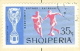 Delcampe - Albanien Mi. 1071 - 1077 Gest. Fussball-Weltmeisterschaft England 1966 - 1966 – Angleterre