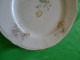 Antique Swedish Old Gustafsberg Gustavsberg AXEL Porcelain Mark PLATE With Floral Pattern & Gold Trim - Sweden - Gustavsberg (SWE)